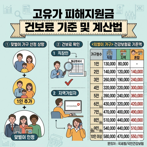 고유가 피해지원금 건보료 기준 및 계산법 썸네일