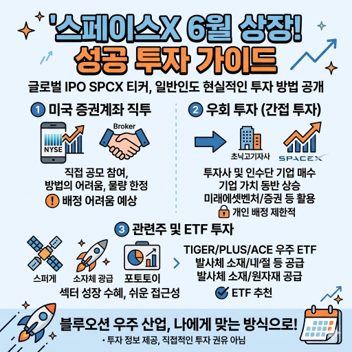 스페이스x 투자가이드