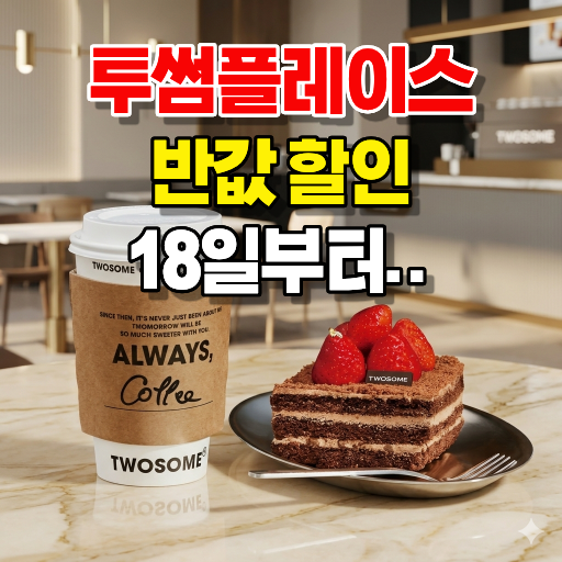 투썸플레이스 할인 쿠폰을 시각화한 이미지
